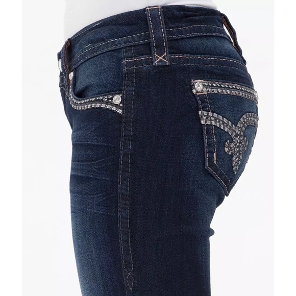 Rock Revival Sherry Easy Skinny Stretch Jean EUC Size 34 - Picture 6 of 16